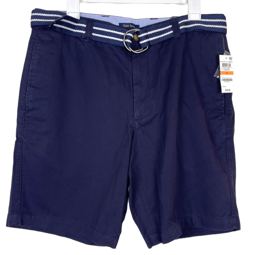 Club room Navy blue Shorts New With Tags NWT Nautical Casual Summer